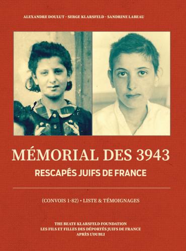Mémorial des 3943 rescapés juifs de France